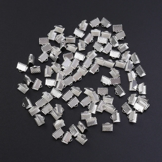 100 PCS Metallband Endet Verschlüsse Für Die Herstellung Von Armbändern
