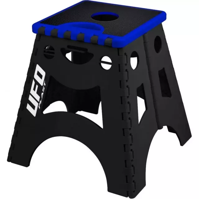 UFO Bike Stand Off-Road Motocross MX Enduro Foldable Bike Paddock Box Stand Blue