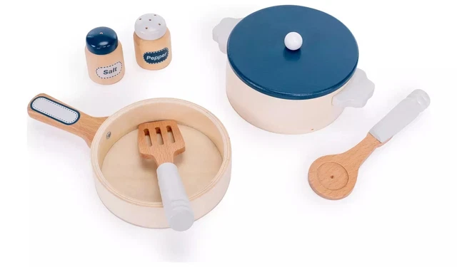 Chad valley wooden cooking on sale set