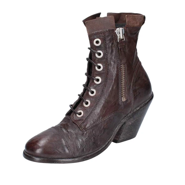 Chaussures Femme MOMA 36 Ue Bottines Brun Cuir BD503-36