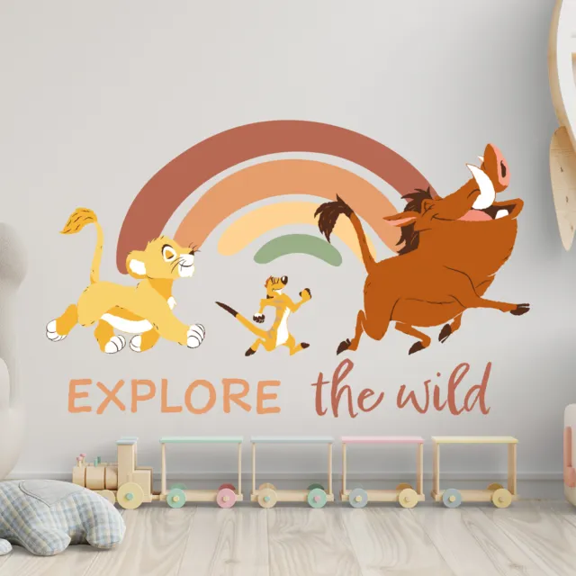 Lion King Disney Decal Wall Sticker Home Decor Art Mural Kids Room Nursery 01