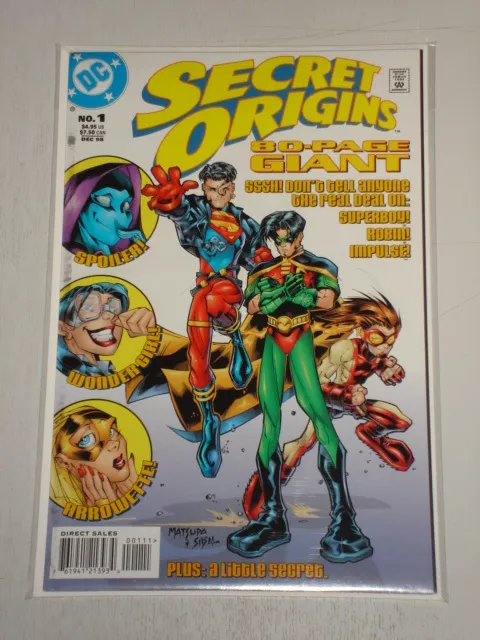 Secret Origins 80-Page Giant #1 Dc Comics Superboy December 1998