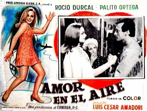 Pelicula Española, Amor En El Aire  , 1 Dvd , 1967