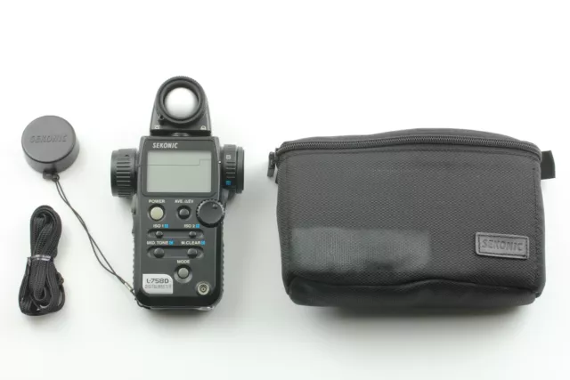 [ N MINT w/ Case ] SEKONIC L-758D Digital Master Light Exposure Meter From JAPAN