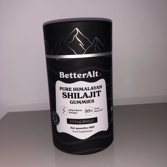 BETTER ALT PURE Himalayan Shilajit Gummies | 60 Gummies | Non GMO ...