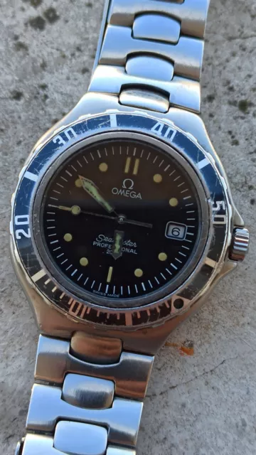 Omega Seamaster Pre Bond quartz 1438 con bracciale