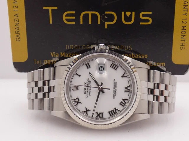 Datejust ghiera outlet oro bianco