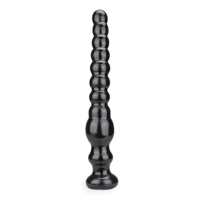 Grand plug anal chapelet avec ventouse Aventura