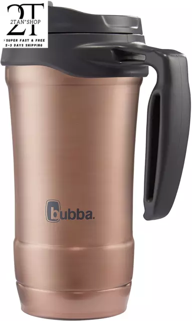 Bubba Insulated Travel Mug Hot Cold Coffee Tumbler Stainless Steel with Handle A