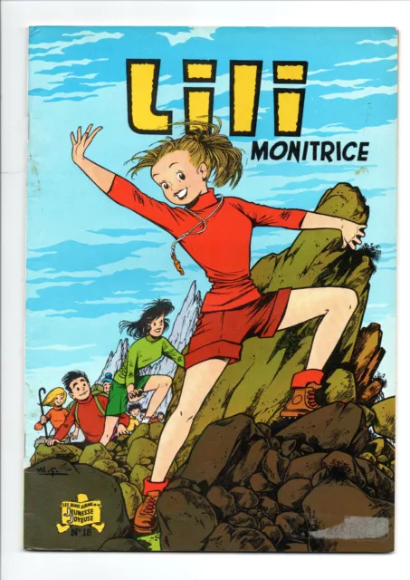 LILI MONITRICE-BD souple-1974-albums jeunesse joyeuse N° 18