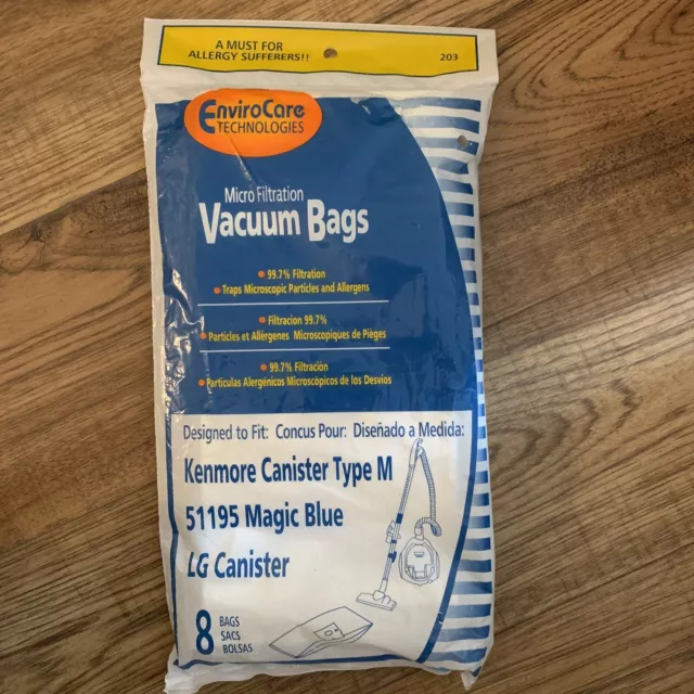 Kenmore Type M Canister Vacuum Cleaner Bags