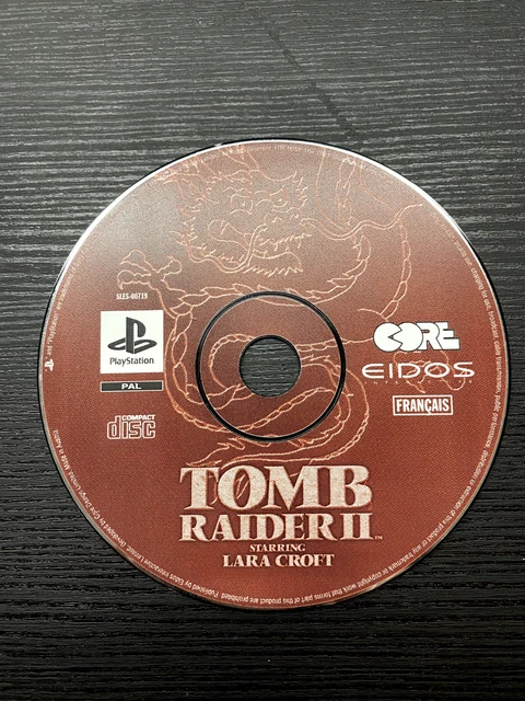 Playstation PS1 Tomb Raider II Starring Lara Croft [PAL (Fr