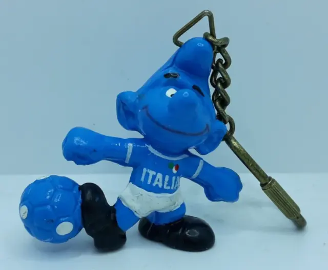 PUFFI 20068 PUFFO CALCIATORE SOCCER PLAYER FORZA ITALIA SMURF da BARBAPUFFO