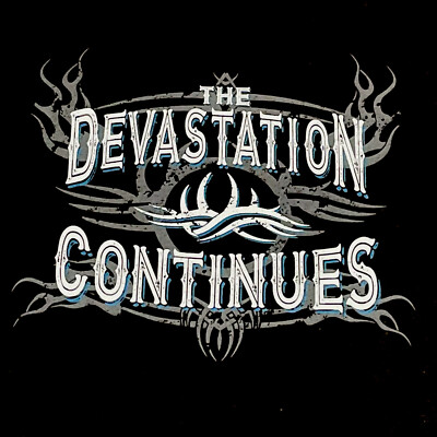 WWE Goldberg The Devestation Continues T-Shirt Size Medium