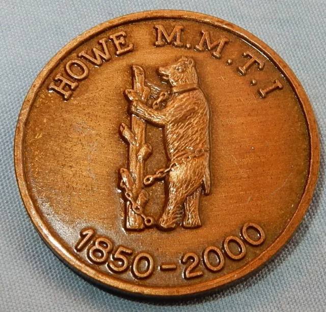 Vintage Freimaurermarke Penny Token Lodge Howe Mmti Warwickshire Pgl 150 Jahre