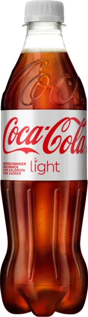 Coca-Cola Light PET Flasche, 500 ml, inkl. Einwegpfand 0,25€