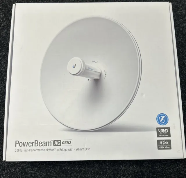 Ubiquiti Networks PBE-5AC-GEN2 airMAX 5 GHz PowerBeam ac Gen2