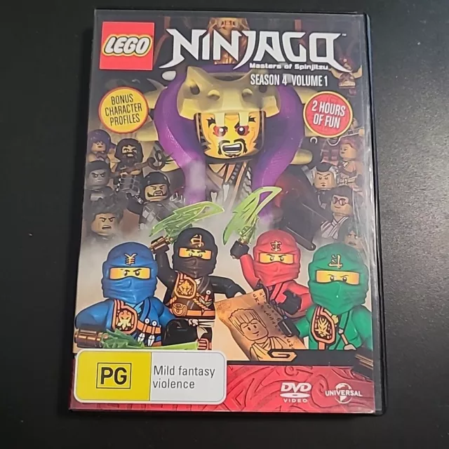 LEGO Ninjago - Masters of Spinjitzu : Series 4 : Vol 1 (DVD, 2011)