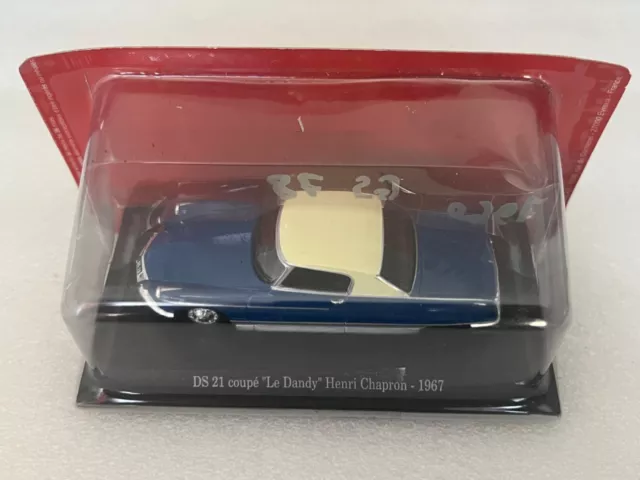 ATLAS UNIVERSAL HOBBIES NOREV Citroën DS 21 Coupé Le Dandy Chapron 1967 1/43