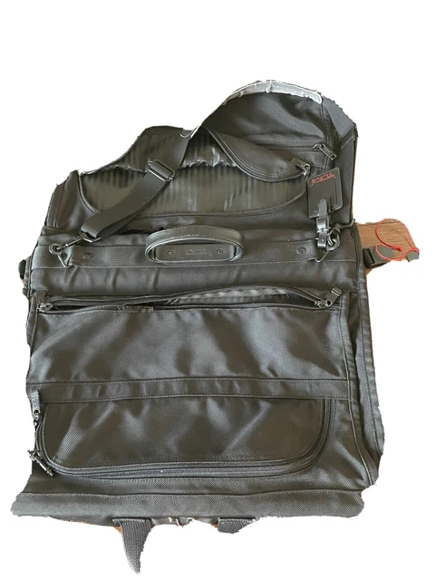 TUMI Alpha 2 Tri-Fold Carry-On Travel Garment Bag - Black