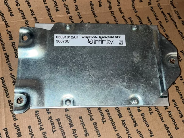 05091012AH 2007-2011 Dodge Nitro OEM Infinity Stereo Radio Amplifier Amp