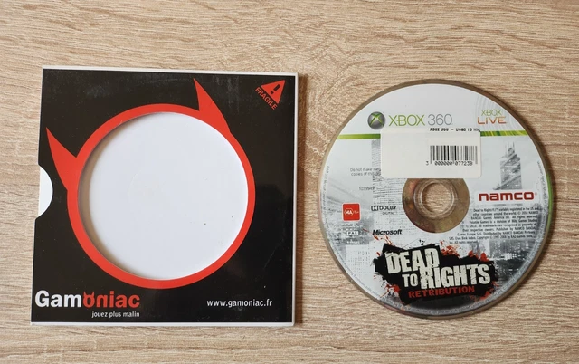 Jeu Dead To Rights Retribution – Xbox 360 – Complet PAL FR – Bon état