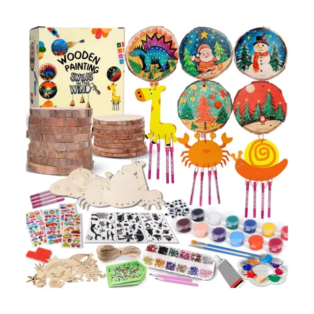 7JULY WOODEN ARTS and Crafts Kits for Kids Kids Boys Girls Age 6-12 Years  $23.35 - PicClick