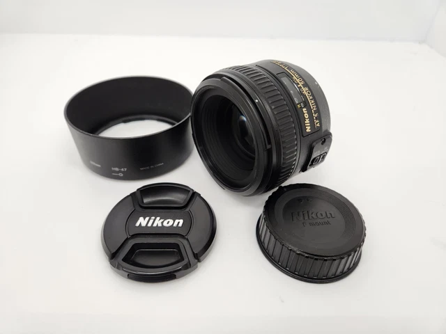[ NEAR MINT ] Nikon AF-S Nikkor 50mm F/1.4 G Portrait Lens From Japan