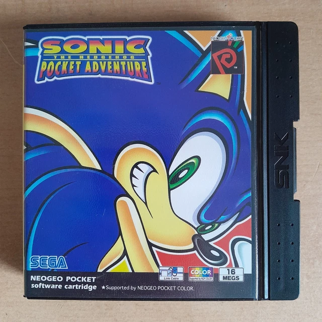 SONIC THE HEDGEHOG Pocket Adventure | SNK Neo Geo Color UK PAL | Boxed ...