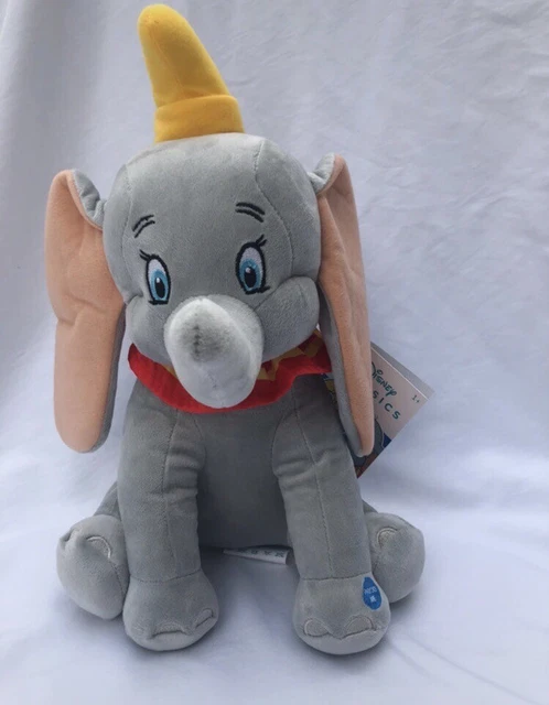 DISNEY CLASSIC DUMBO Soft Plush Toy With Sounds - New with Tags £12.99 - PicClick UK
