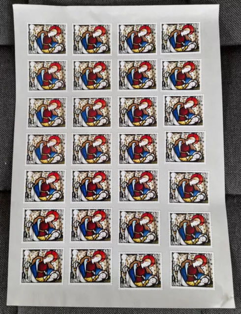 Nice 28 x Large  1st class  Xmas stamps,   unfranked, off paper, with gum