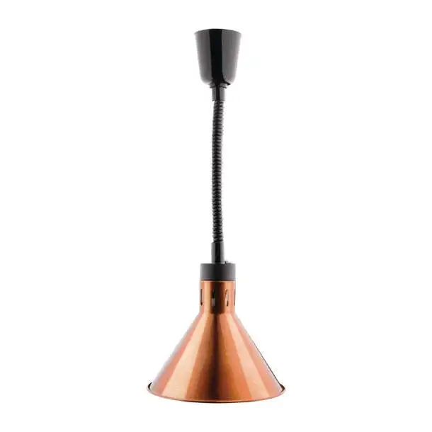 Apuro Retractable Conical Heat Lamp Shade Copper Finish PAS-DY463-A