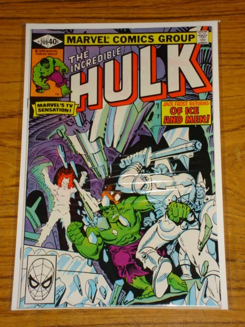 Incredible Hulk #249 Vol1 Marvel Comics July 1980