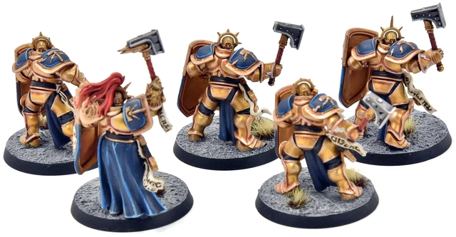 5 Sequitors, Stormcast eternals - Pro Painted
