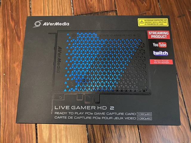 AVerMedia GC570 Live Gamer HD 2-PCIe Internal Game Capture Card - 1080p60 AVerMedia GC570 Live Gamer HD 2-PCIe Internal Game Capture Card - 1080p60
