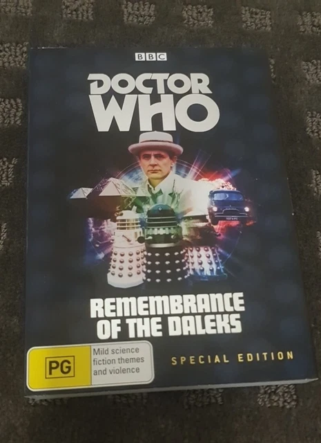 Doctor Who-Remembrance Of The Daleks Special Edition, DVD, 1987 Sylvester McCoy