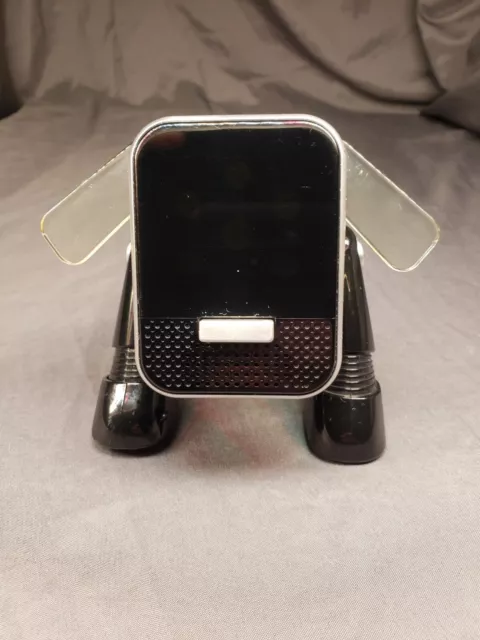 Sega Hasbro 2008 Black idog Electronic Light Up Interactive Robot Dog Speaker