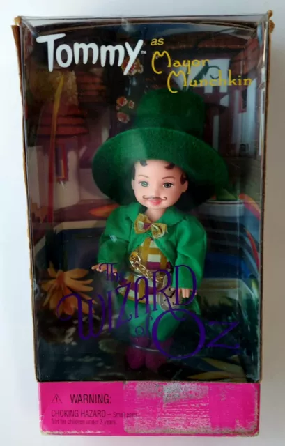 Barbie Wizard Of Oz Tommy As Mayor Munchkin Doll Nrfb 1999