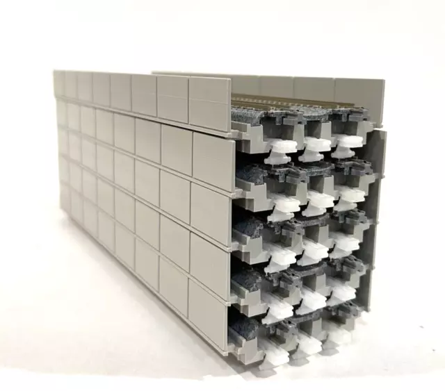 KATO N 23-080 UniTrack Straight Double Elevated Viaduct Track Sections Lot  Of $56.00 PicClick