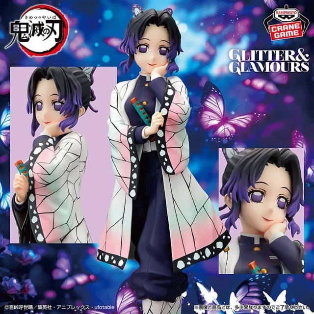Banpresto Shinobu Kocho Actionfigur – Demon Slayer Kimetsu No Yaiba, Glitter&Glamours, 22 Cm, PVC-Sammelfigur Mit Standfuß