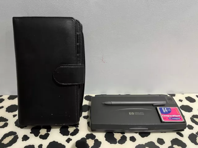 Hewlett Packard 320Lx Palmtop Pc With Stylus & Case - Working