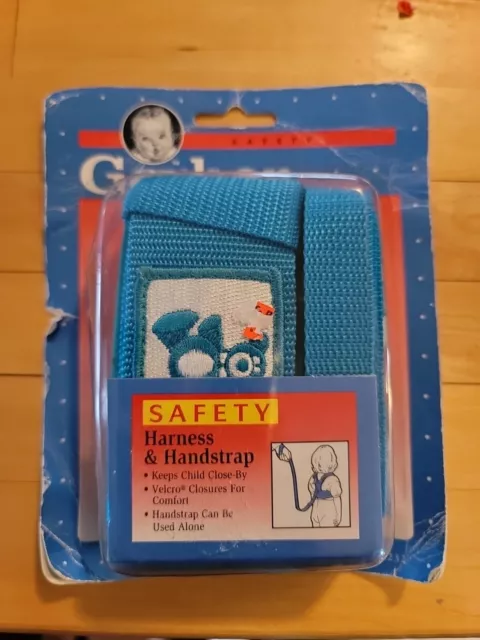 Gerber child safety  harness & handstrap  child  stay close  new old stock