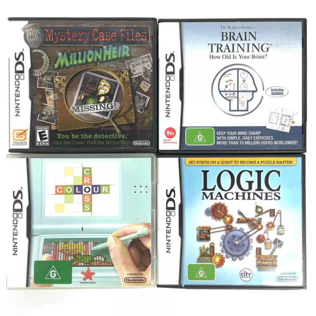 Jogos Puzzle / Brain Training 2DS, 3DS - Nintendo 2DS