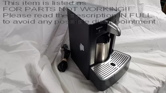 WONT POWER UP!! Nespresso CS20 Cappuccinatore Milk Frother Machine