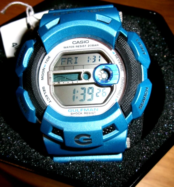 New!! Casio G-9100Tc-2 Triple Crown Gulfman Titanium New G9100