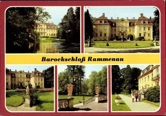 Ak Rammenau Sachsen, Barockschloss - 4017356