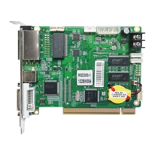 MSD300-1 LED Control Card Full Color RGB Synchronous Led Video Wall Sender Card