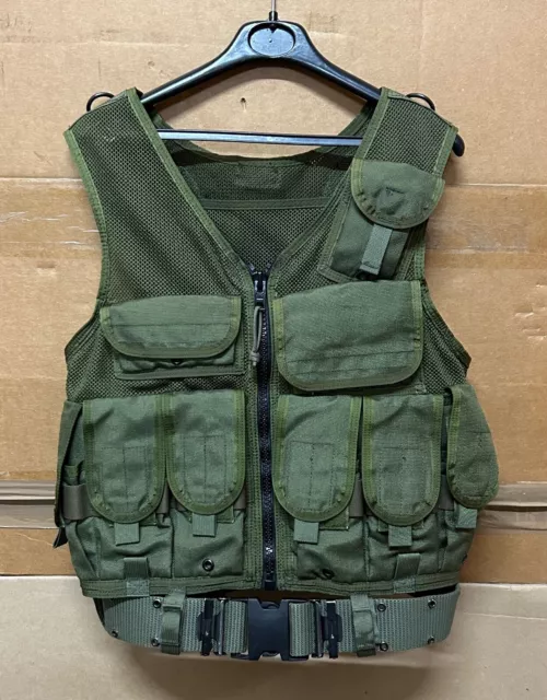 Genuine Rare Ussf Old School Eagle Industries Tac V1 Vest Og Super Ex Cond !!!!!