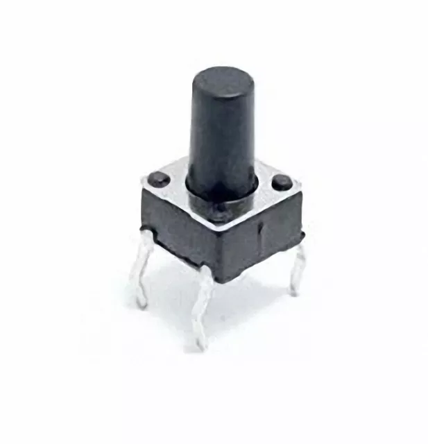 Select size 4pin 50Pcs 6 x 6 x 4.3 ~ 17mm Tactile Push Button Momentary Switch