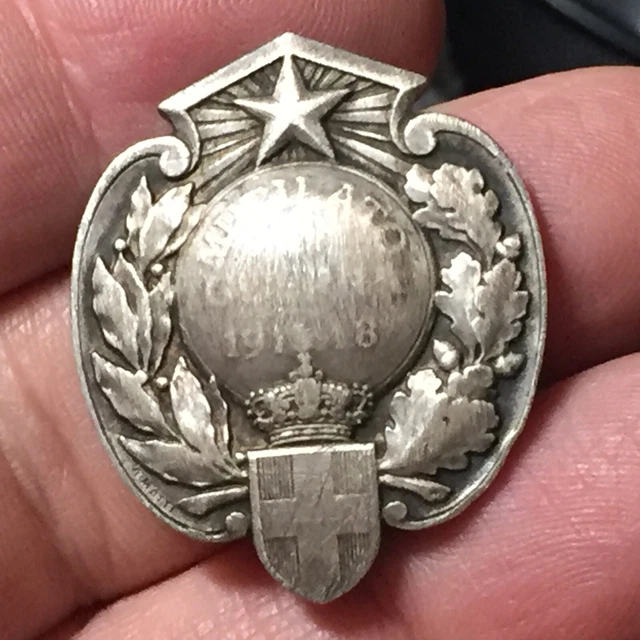 SPILLA DISTINTIVO MUTILATO In Guerra 1915 1918 Regia Zecca EUR 29,87